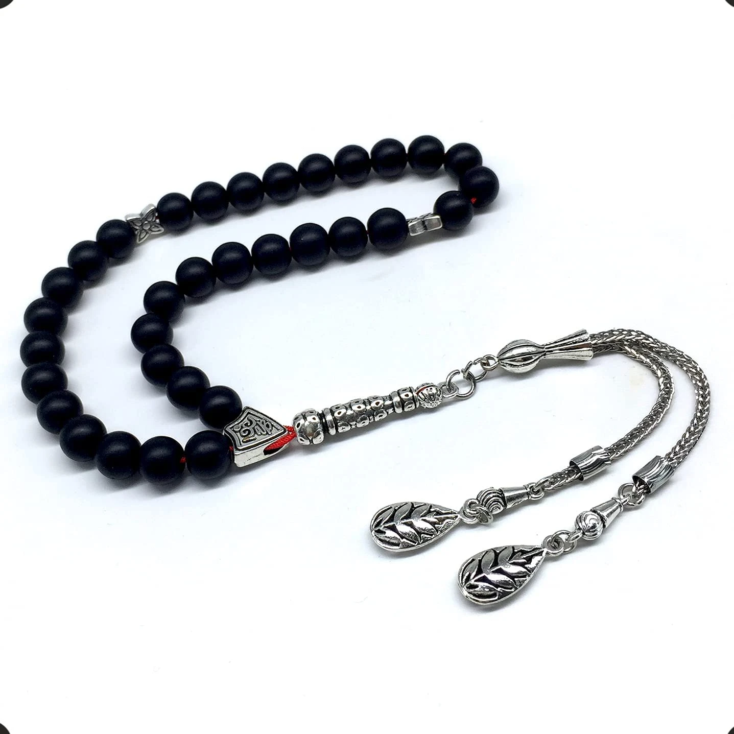 Islamic Rosaries Prayer Beads Muslim Accessories Blue Color Tasbih 99 ...