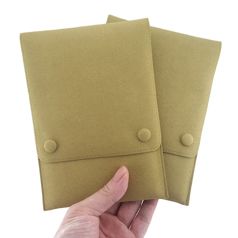 Custom Recyclable Microfiber Leather Cloth Bag New Type Thickened
