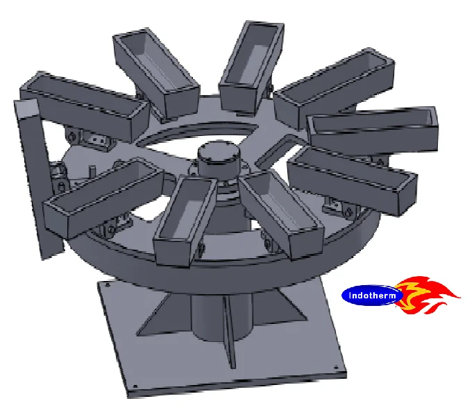 New Technology Round Turn Table for Metal Casting 10 Pcs Moulds Reasonably Priced and Widely Accepted