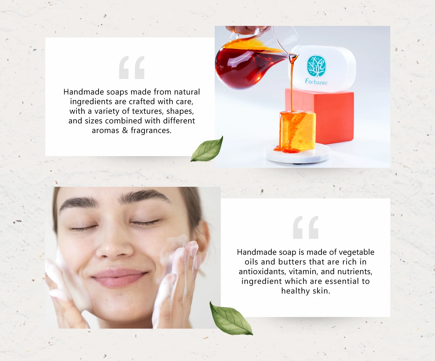 Handmade Beauty Soap 24k Gold Flakes Beauty Bar Suitable For Sensitive