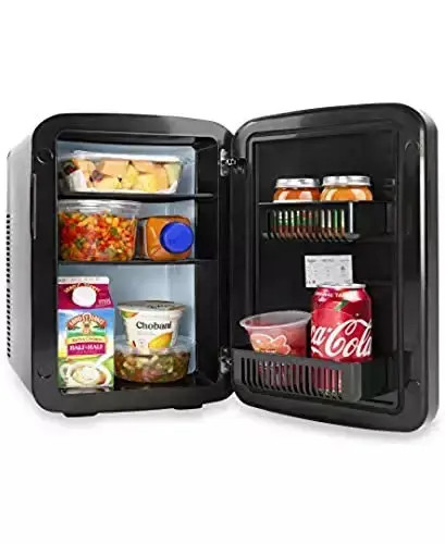 Большая распродажа Cooluli Vibe мини-холодильник для спальни с прохладной передней магнитной доской 15