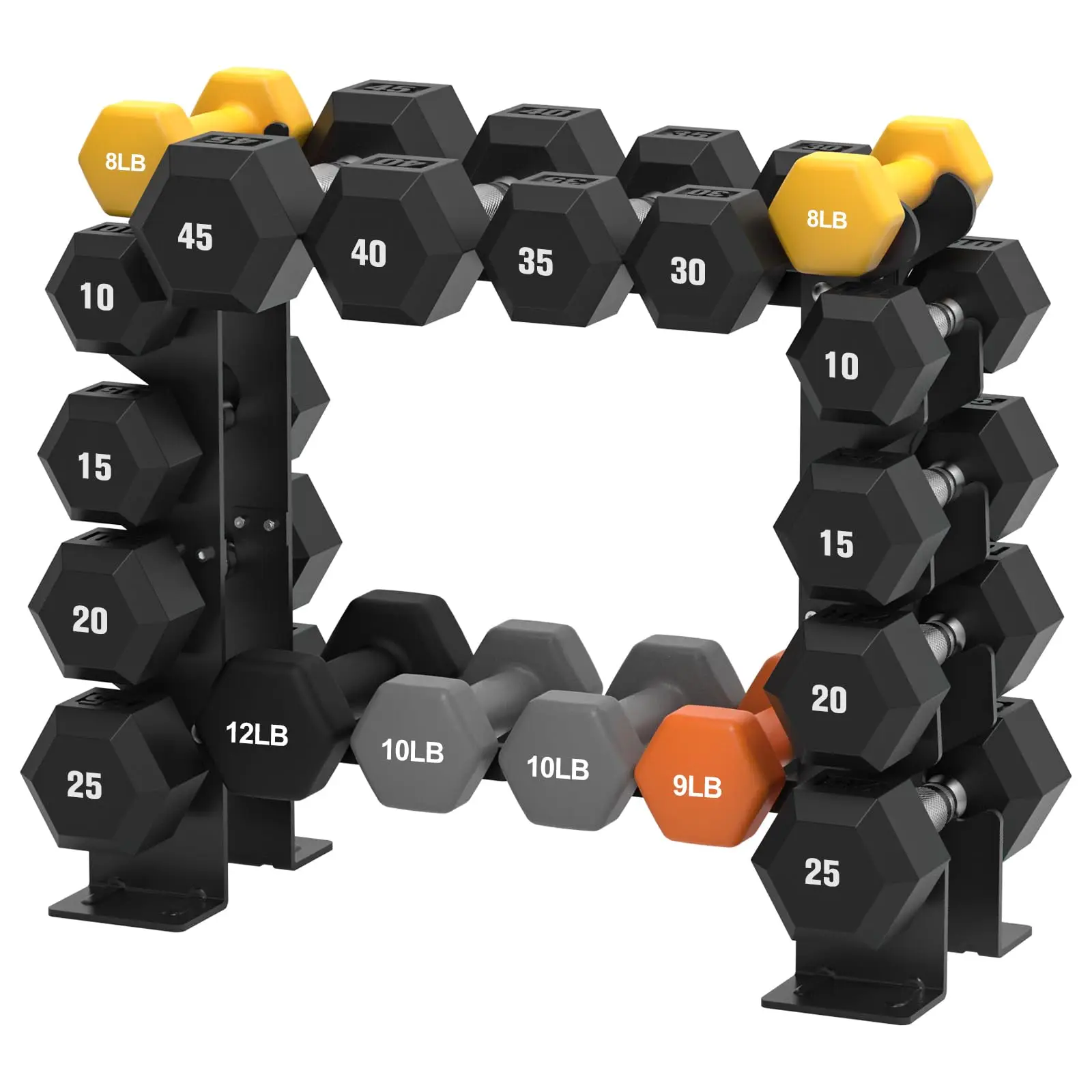 Long-Lasting Non-Slip Dumbbell Rack for Rehabilitation for Benches and Racks product detail 1