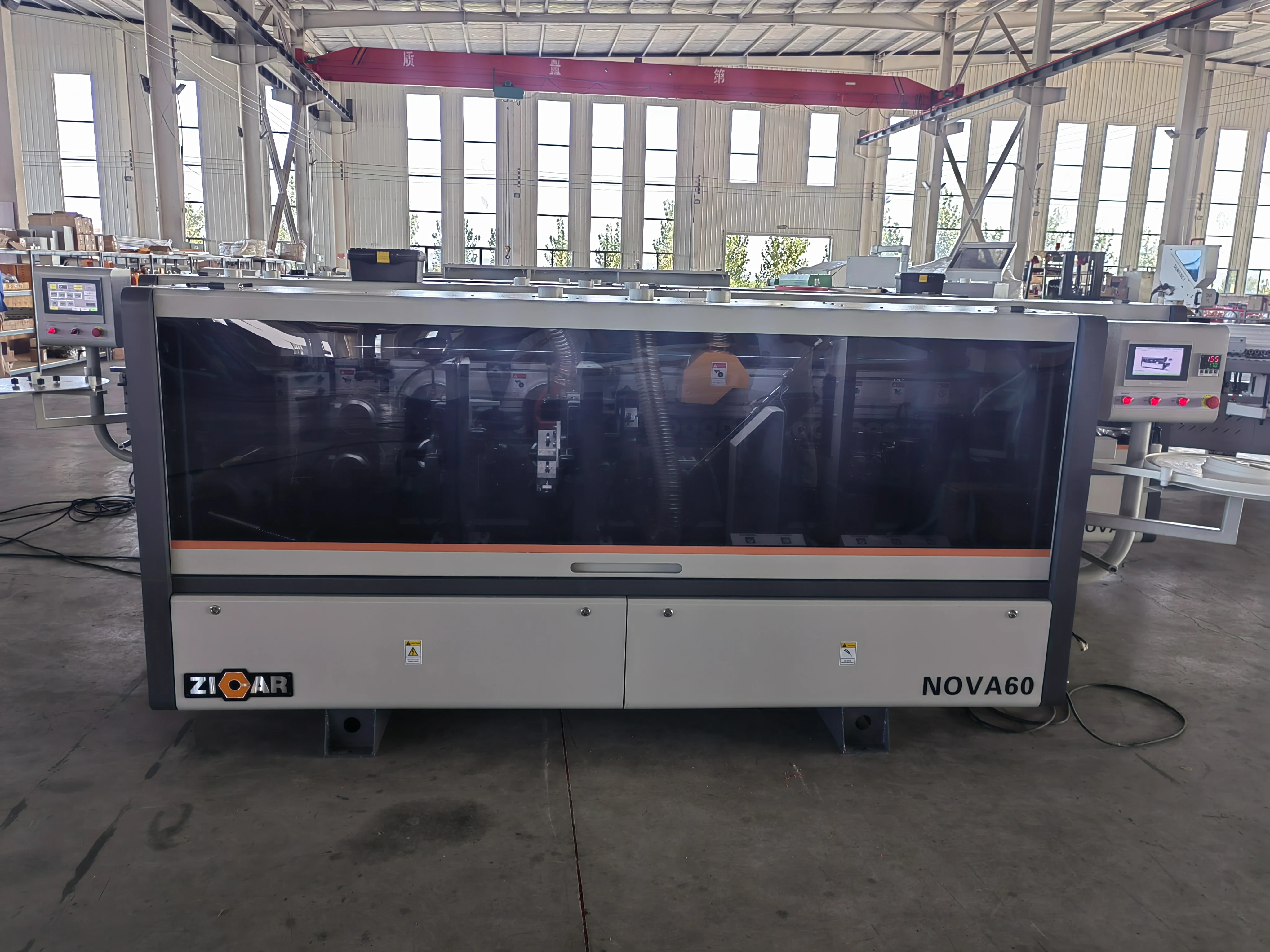 ZICAR Nanxing Kdt Automatic Pvc Edge Banding Machine Edgebander Wood Plywood Edge Slicing Plating Machine