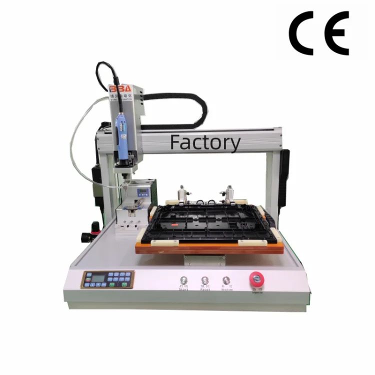BBA Automatic Screw Fastening Machine Tightening Locking Robot Screw Feeder Dispenser Machine Screwdriver with Feeder Machine