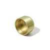 brushed matt satin brass