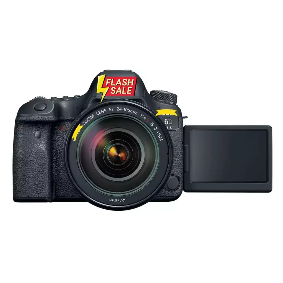 Заказ на продажу камера 6D 5D Mark с аккумулятором для зеркальной камеры EF 24-105 мм объектив высокого качества поддержкой