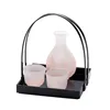 2554-TKGPF Fubuki buque para beber con Handbasket-Rosa