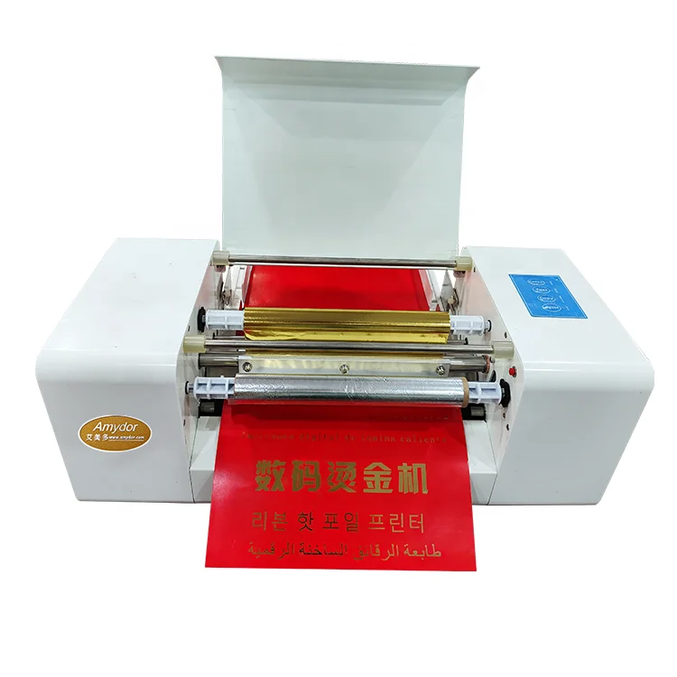 USB Connection Amydor AMD360C 200DPI Paper Digital Sheet Foil Printers for Holiday Greeting Cards