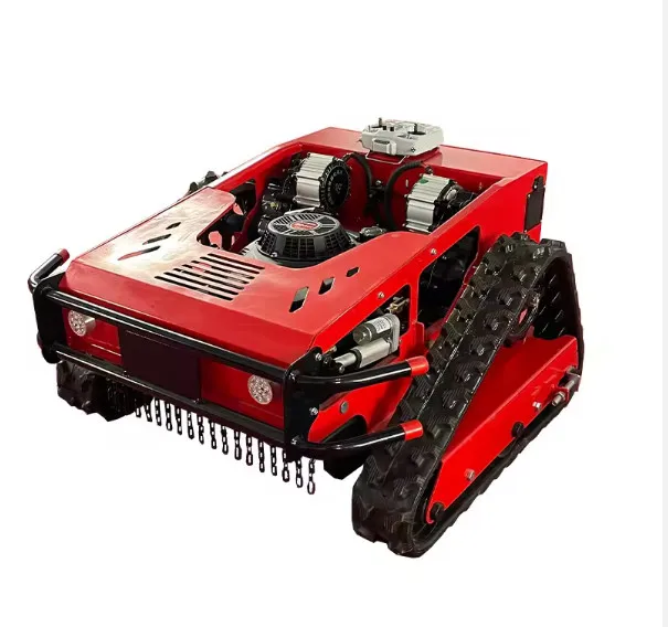 Smart Remote Control Gasoline Lawn Mowers Machine 452cc Mini Tractor
