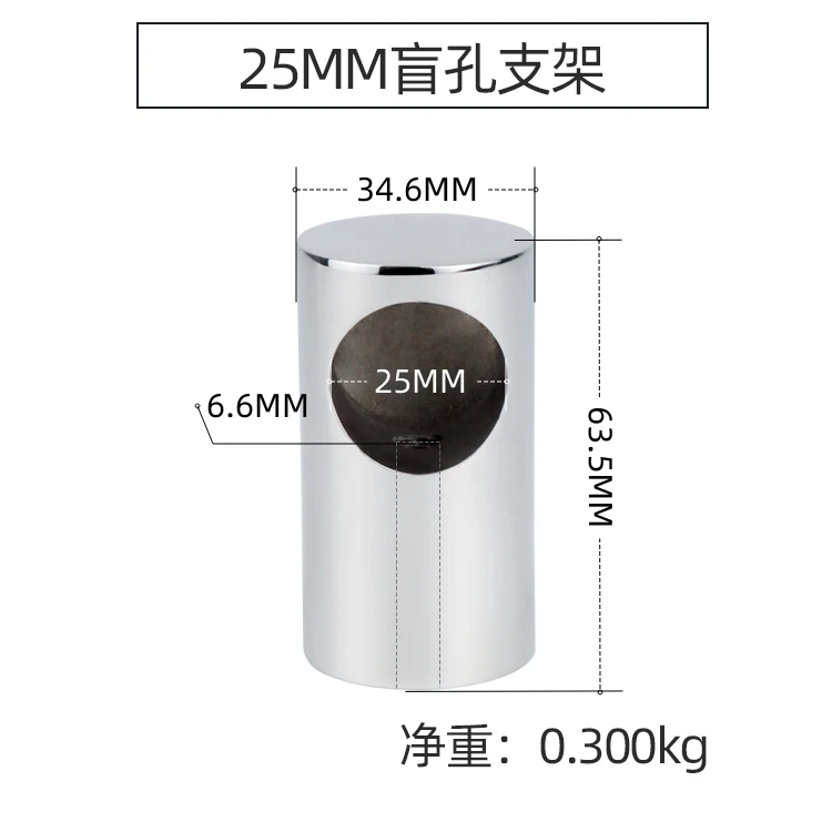 product aisi316 blind hole bracket marine deck fitting-2