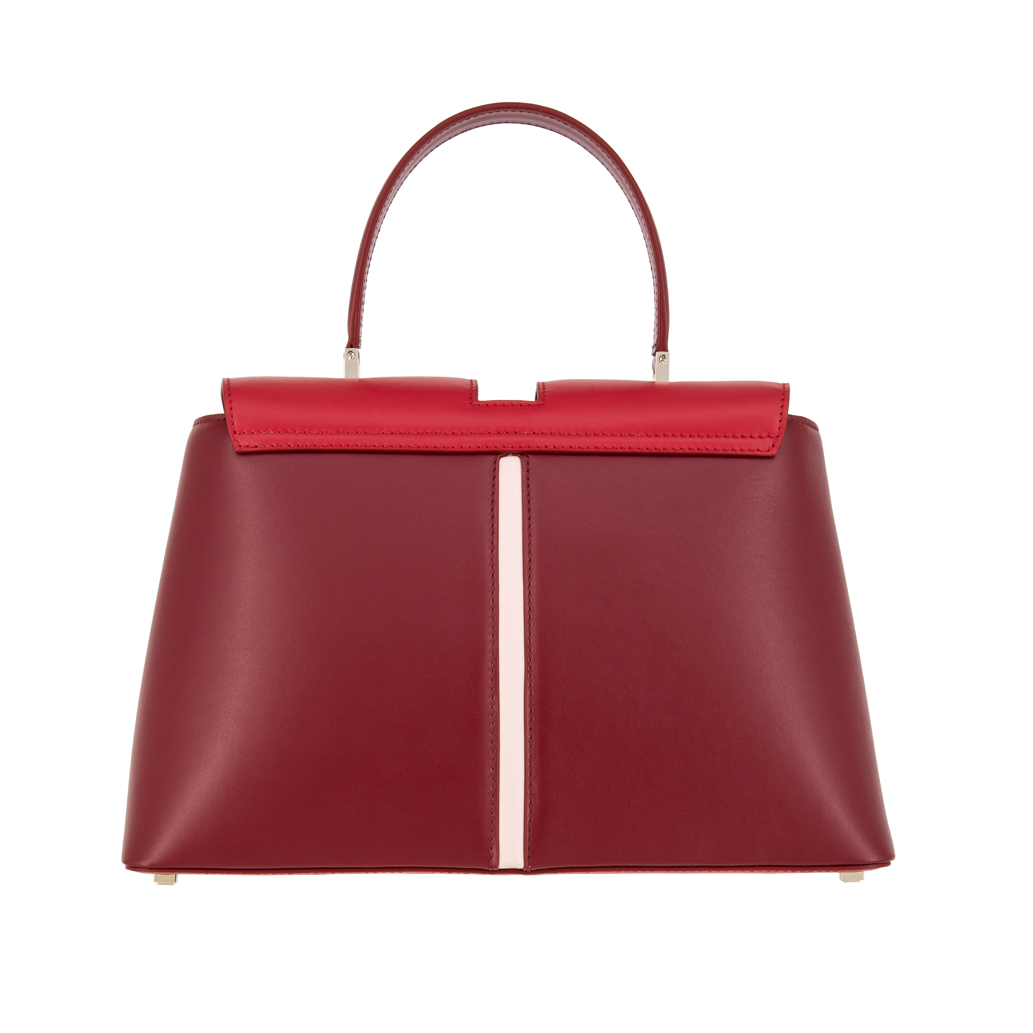 Liz Flap Red High Quality Italian Handmade Handbags Unique Bag With ...