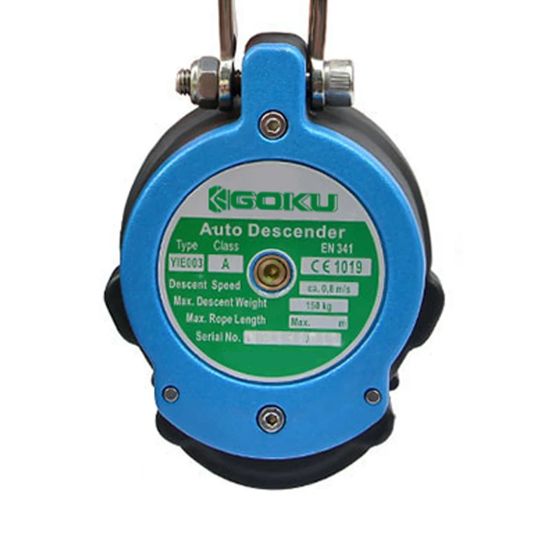Reciprocating Auto Rope Descender Emergency Rescue Device for Personal Safety