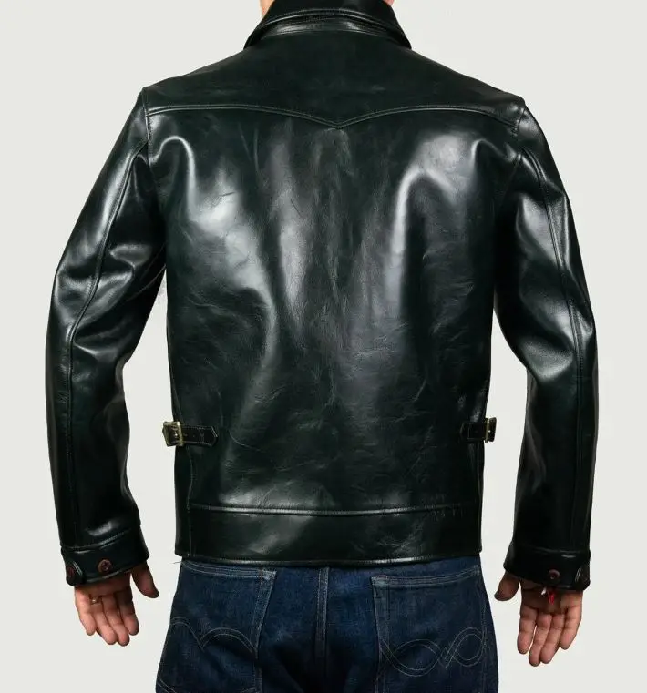 ジャケット・アウター archive ladmusician horse leather jacket Men's Vintage Horse Hide Leather Jacket, Handmade, Eco-Friendly