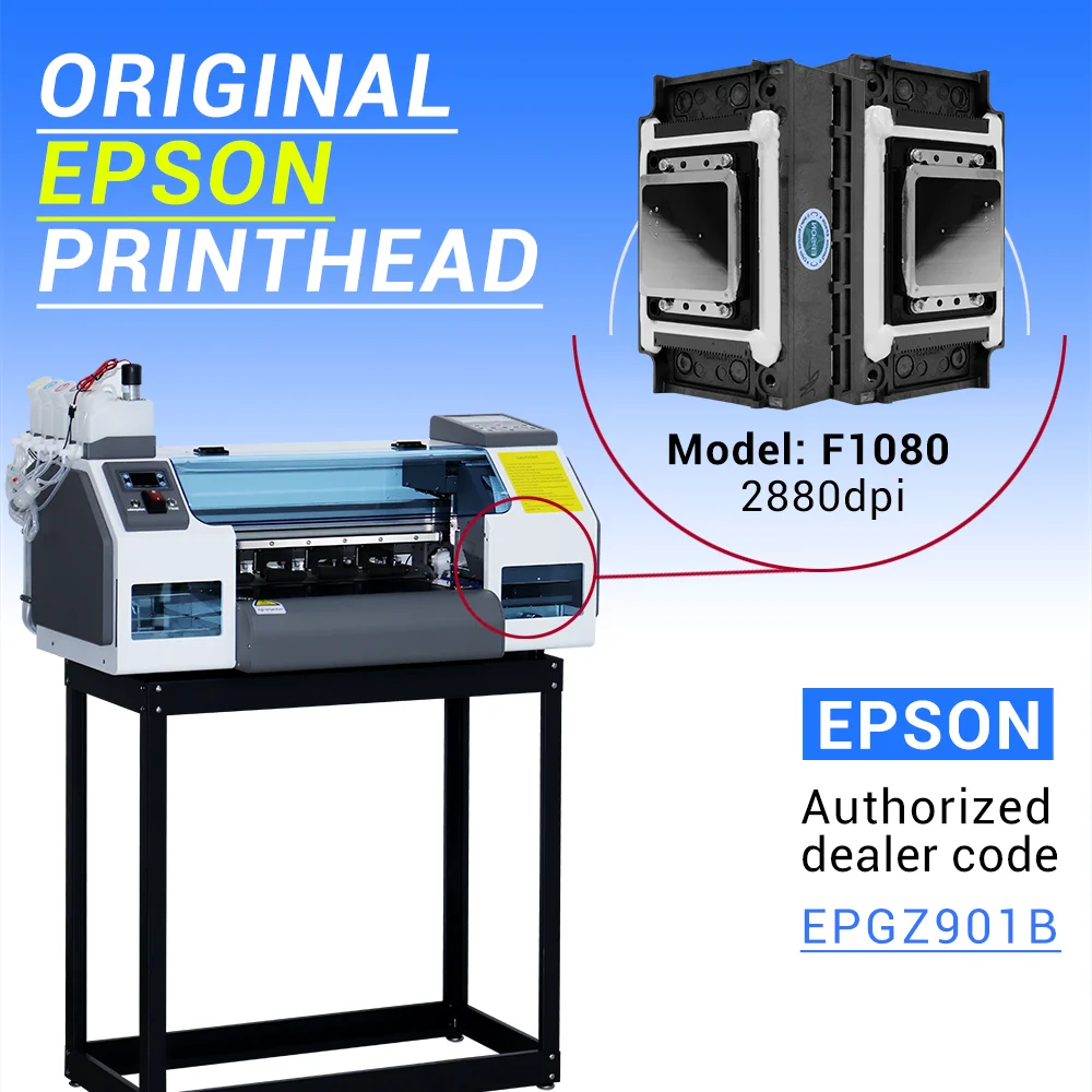 Automatic A3 Epson F1080 Direct Film T-shirt Printer Machines DTF Direct Film T-Shirt Printing for Small Businesses New