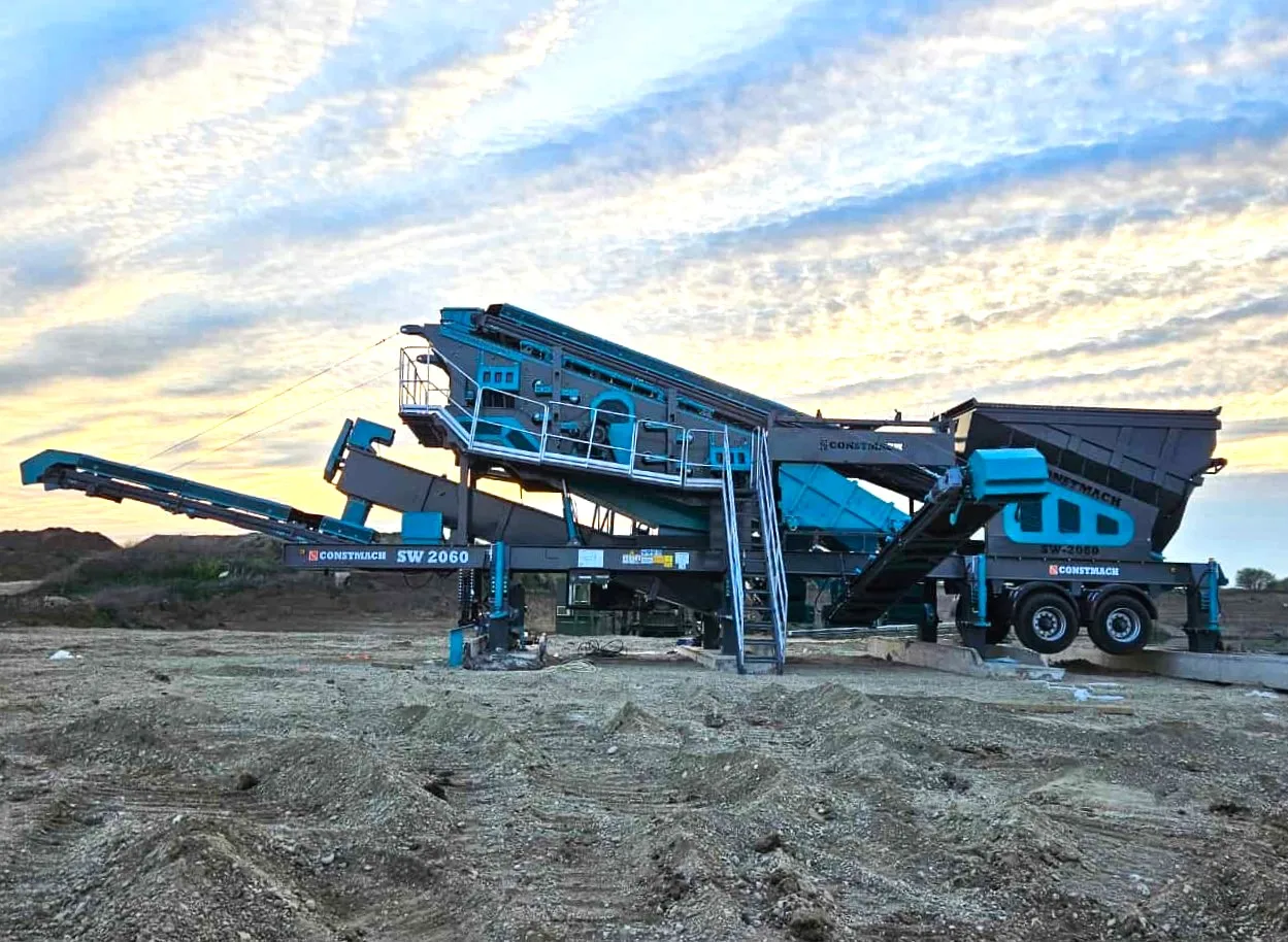 Mobile Sand Screening and Washing Plant, Sand Washing Machine