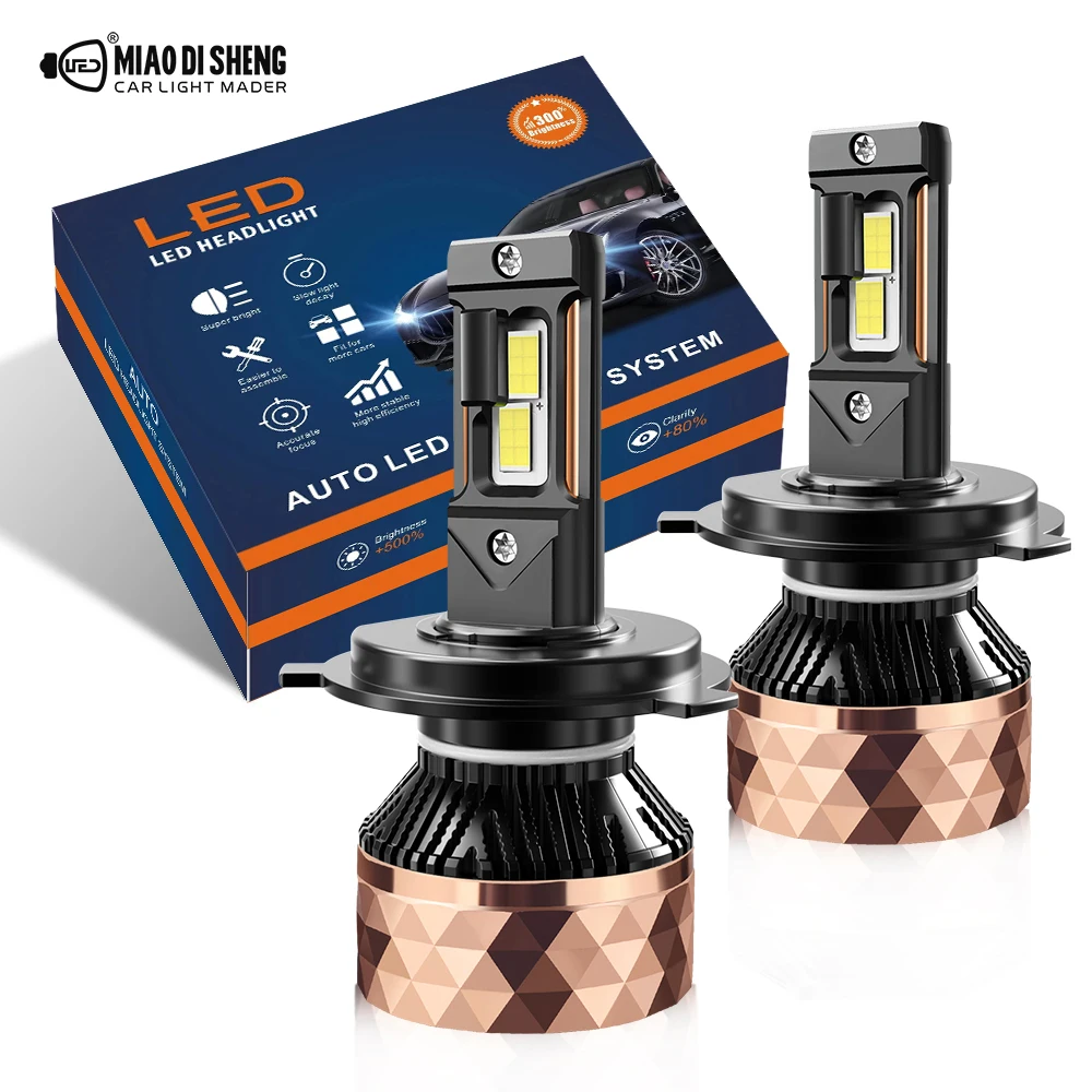 Ake V S W Hi Low Beam Led H Headlight Custom V K Lm Degree Beam H H H