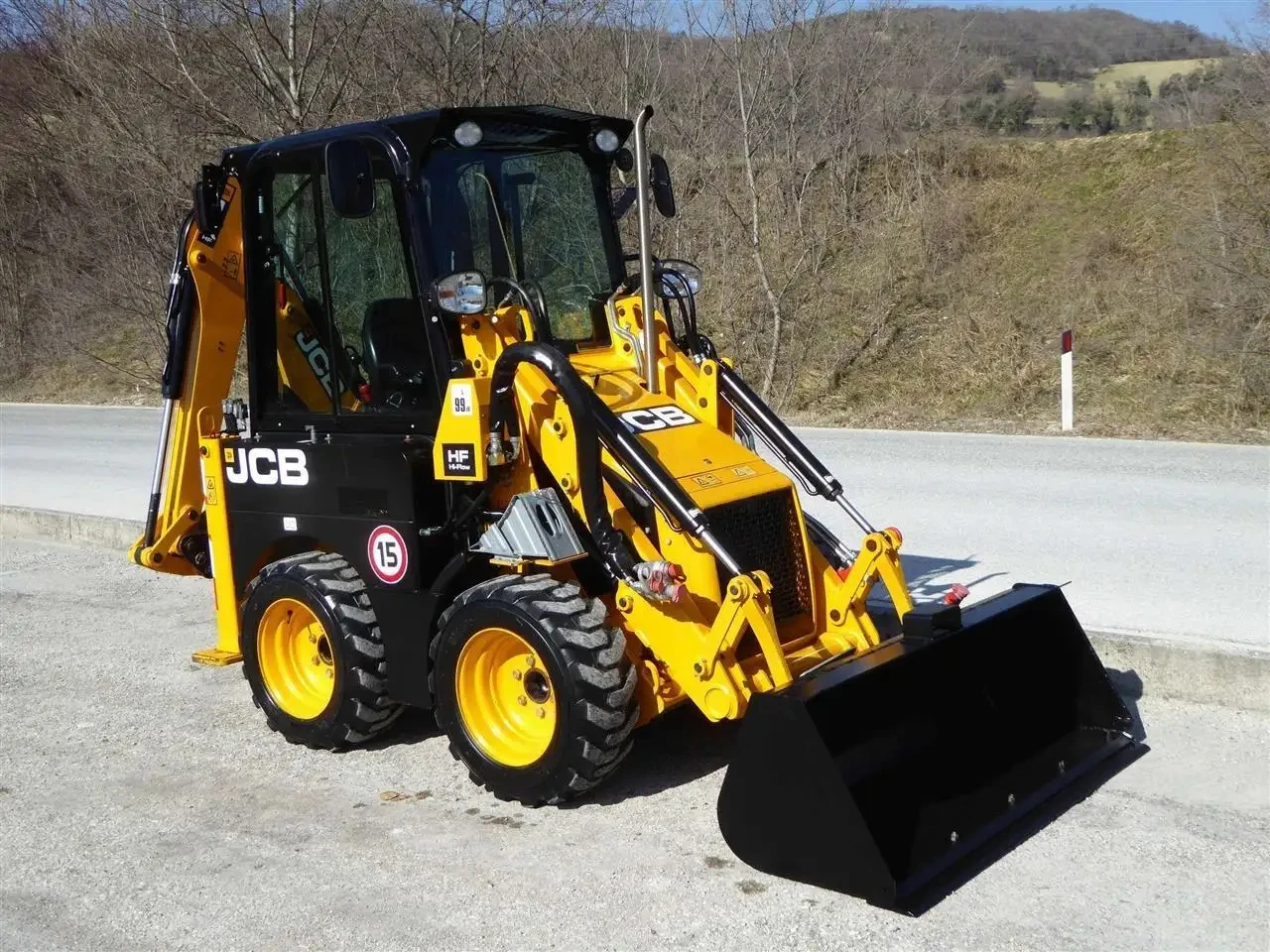 Factory Price JCB 1CX Backhoe with Front Loader and Wheel Loader