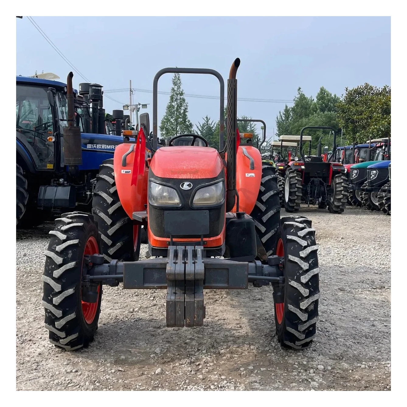 Used Kubota M7-173 Tractor with Engine Motor & Gearbox-Remote Monitoring 2-Year Warranty Austria Origin for Agriculture