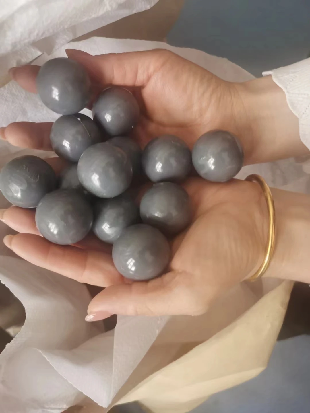 Chrome Mist Suppression Floating Ball for Chrome Plating PVC Ball Chrome Mist Suppression Corrosion Resistant Ball