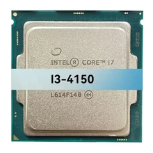 Used I3-4150 CPU for Tel I3 4130 4150 4160 4170 4330 4350 4360 4370 4th Gen Desktop Professional Processor New Pc Gaming