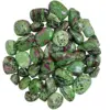 Green with Ruby Red Patches