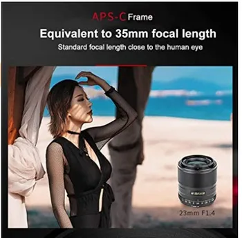 Viltrox 23mm F1.4 STM Autofocus Large Aperture APS-C Lens for Fujifilm Cameras X-A1 X-A2 X-A3 X-A10 X-at X-M1 X-M2 X-A20 detail image