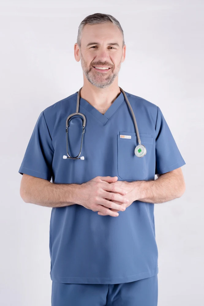 Top Quality Hospital Uniform Medical Scrubs From Vietnam Spandex