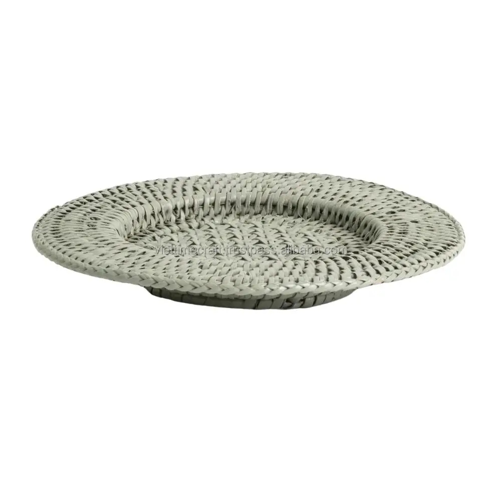 Best Selling Rattan Charger Plate Table Accessories Home Decoration Table Decor Classic Style