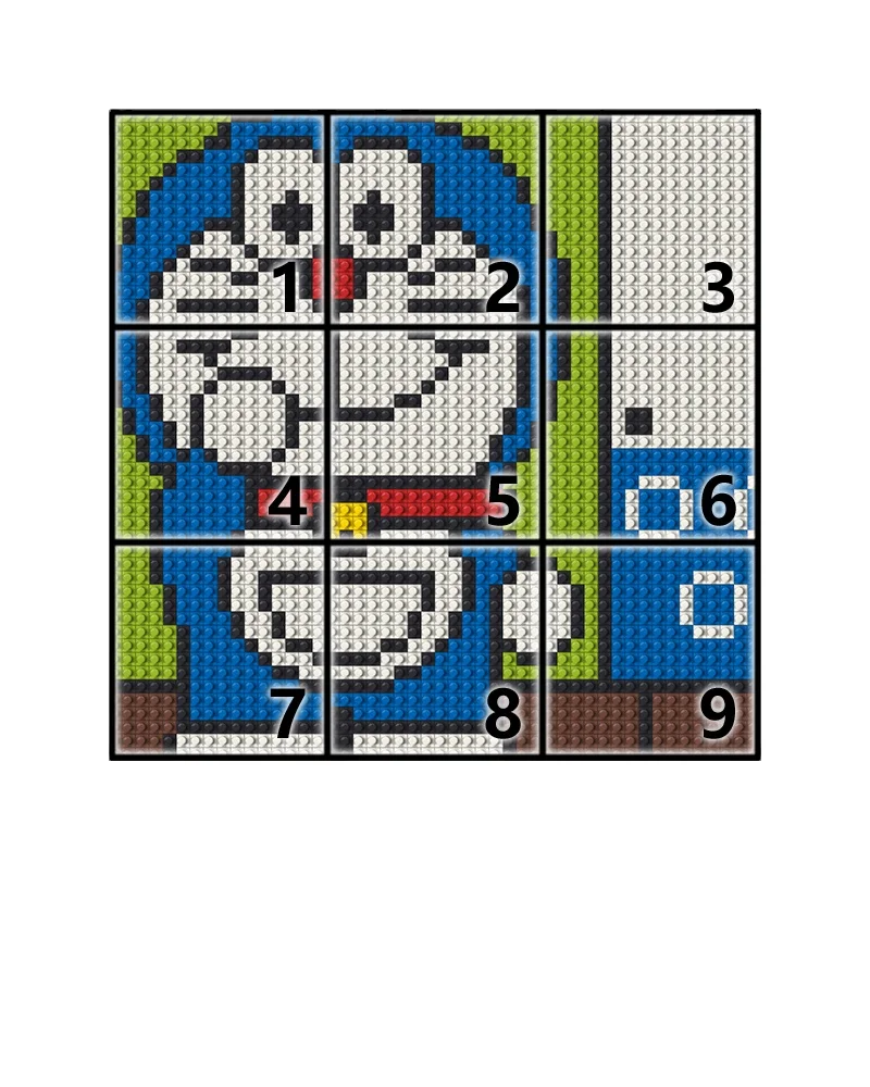 Pixel Art Building Blocks - Create 48X48 Dots Portraits