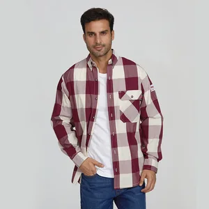 Wholesale UL NFPA 2112 Certificated FR Fire Retardant Resistant Work Shirt Plus Size for Men