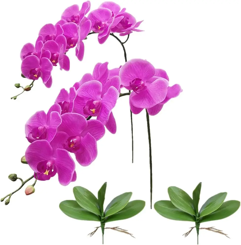 THAOF-105 HCM Store Artificial Orchid Flower Plant Real Touch Faux ...