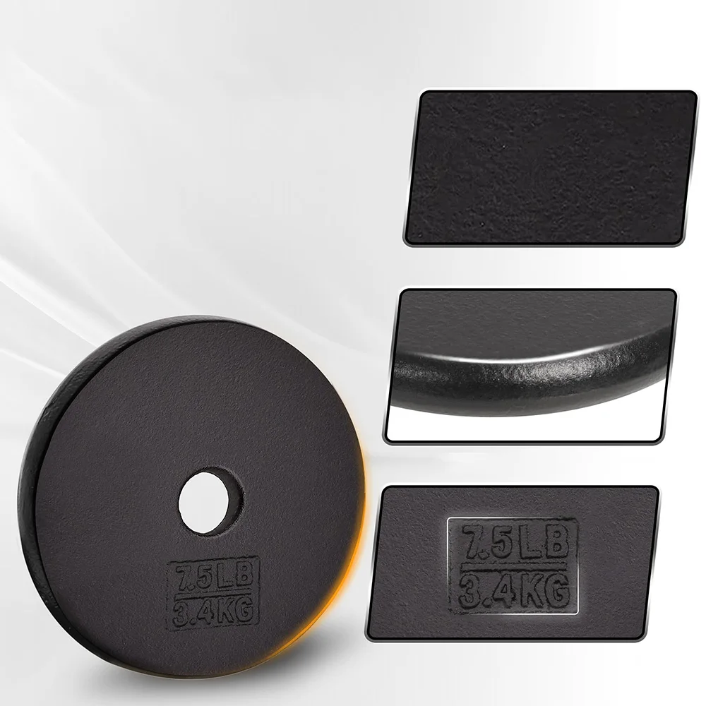 20kg Competition Cast Iron Weight Plates Compact Barbell Bumper Plate Weight product detail 3