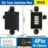 2in 1out large 4pin(9-12mm)