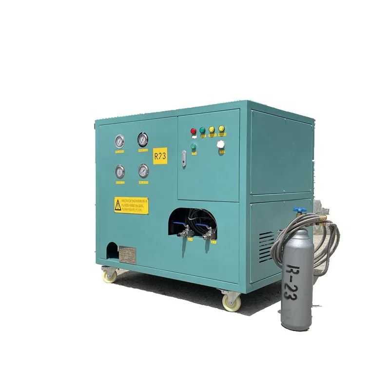 ultra Low Temperature Refrigerant Recovery Charging Machine High Pressure R23 R508B Refrigerant Recovery Unit