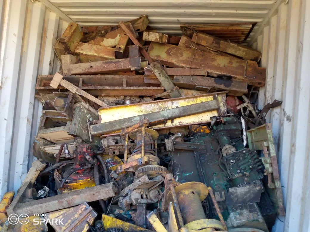 HMS Steel Scrap ( Rails Scrap)-Top Grade Heavy Melting Scrap 99% Fe Content Recycling Secondary Steel US Origin T2290KWT-48 20