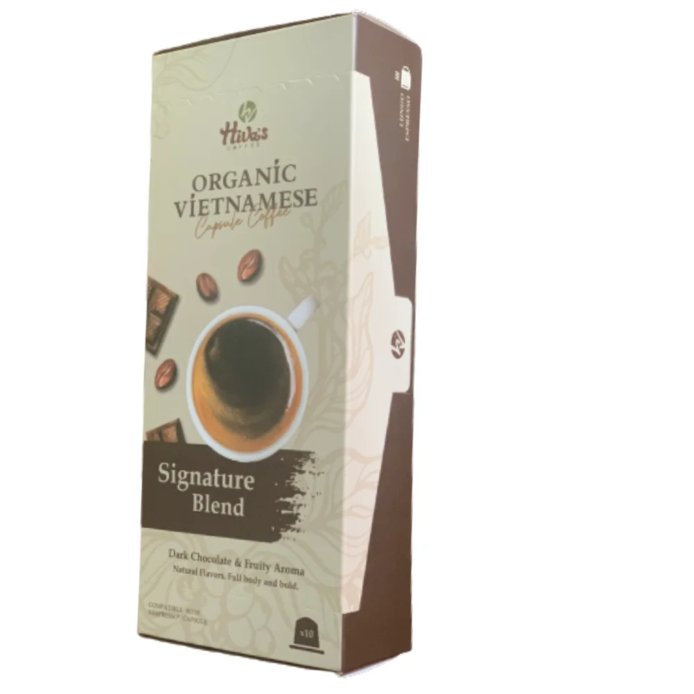 Top Selling Coffee Vietnamese Nespresso Capsule 100 Arabica 10x5.7g