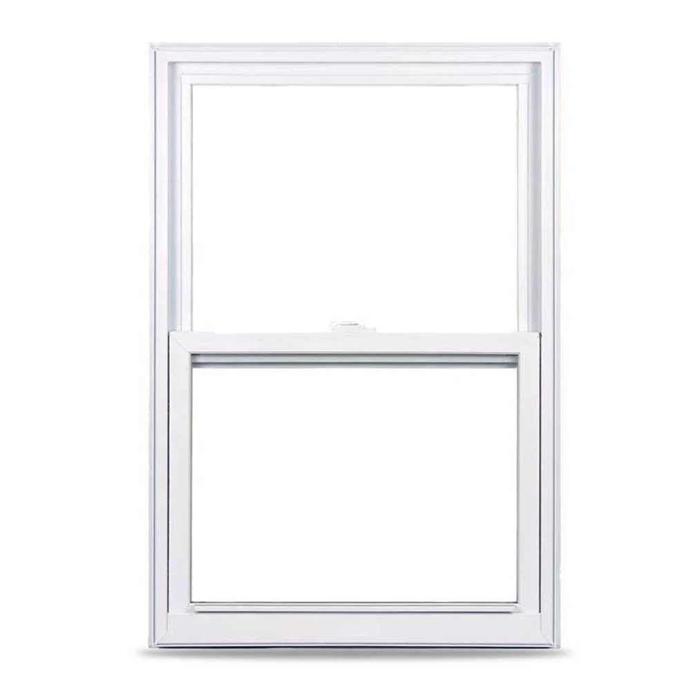 Minglei High Quality Customized American Style UPVC Windows vinyl Single Hung Window