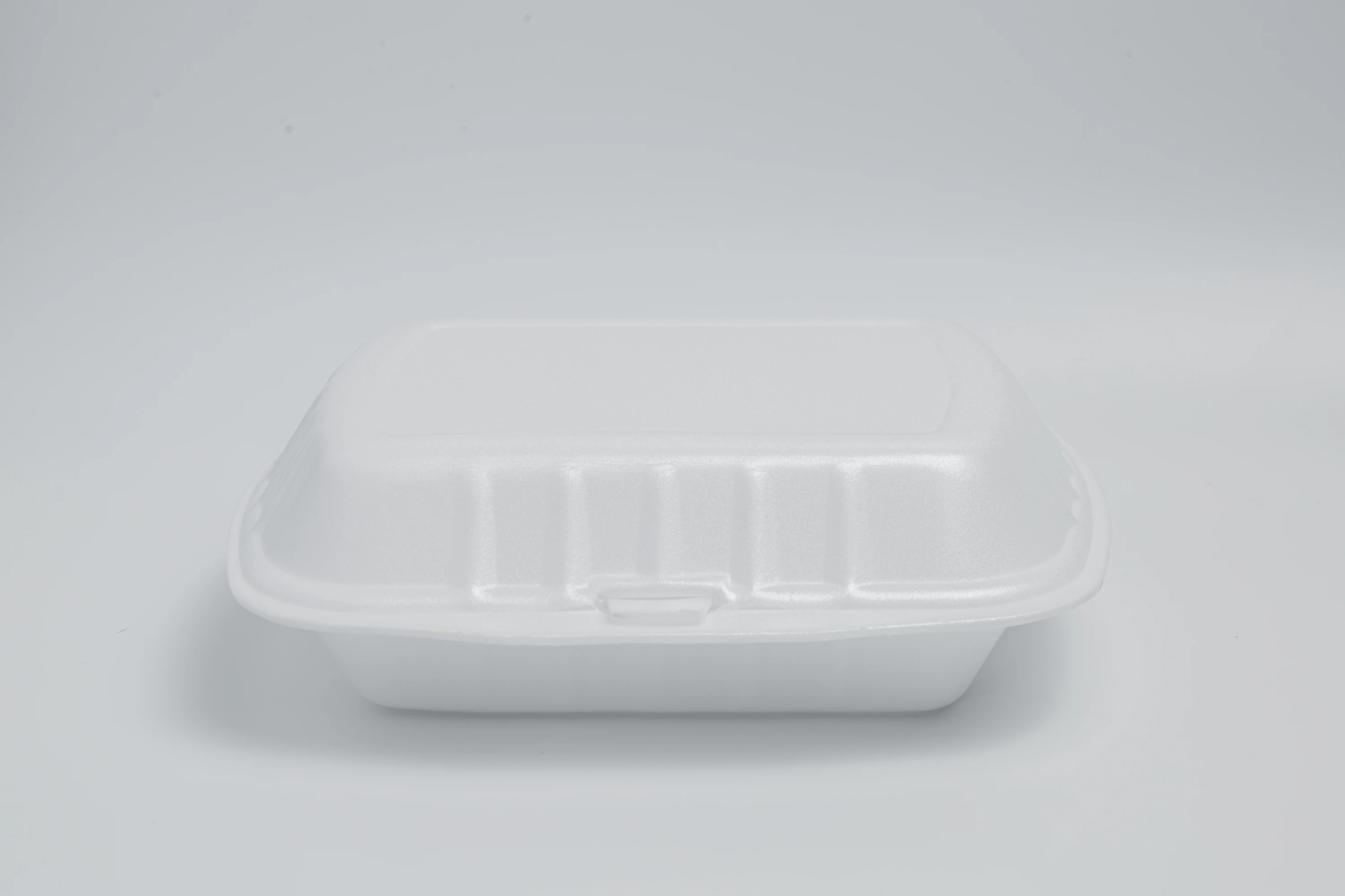 Three Compartments Disposable Ps Foam Food Container Foodsaver Container Wholesale Food