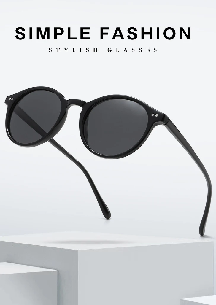 Polarized Designer Unisex Sunglasses With Stylish Grey Frames_voghion.com