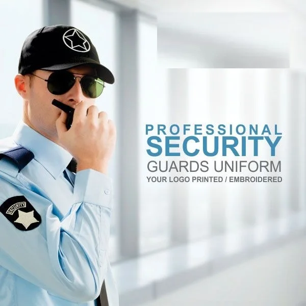 Professional Manufactures Security Uniform For Men's Oem Design Factory