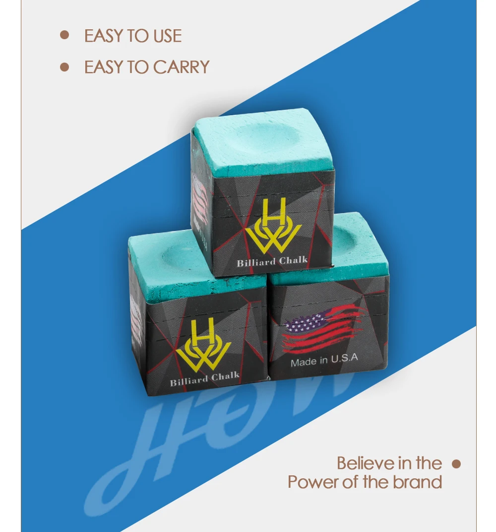 How Chalk Billiard Cue Tailormade Snooker Chalk Powder Pool Chalk Two