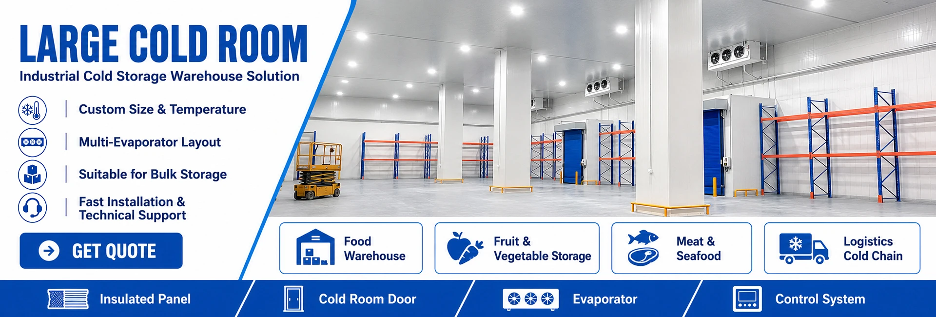 Blast Freezer, AC 220V~240V, R-410A - detail 4