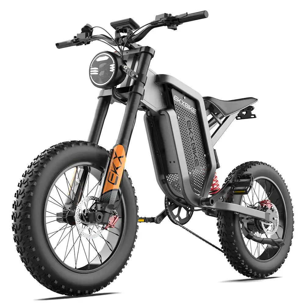 X21 Electric Bike 2000W 48V35AH 55km/h Battery Snow Electric Motorcycles 20*4.0 Off-Road Tyre Mountain E-bike