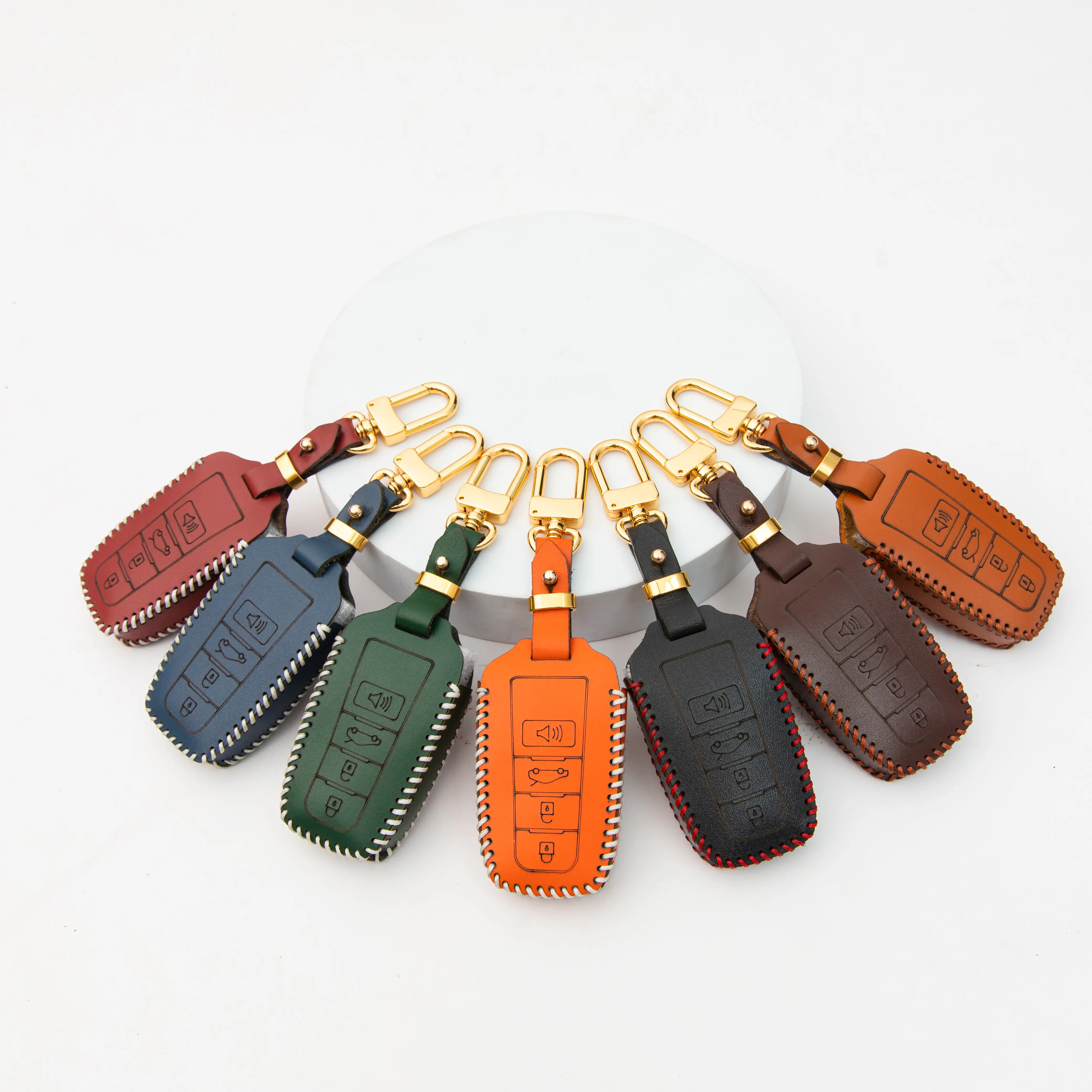 Toyota Leather Car Key Case Leather Car Key Case Oem Lightweight Using