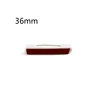 36mm white base with red tape