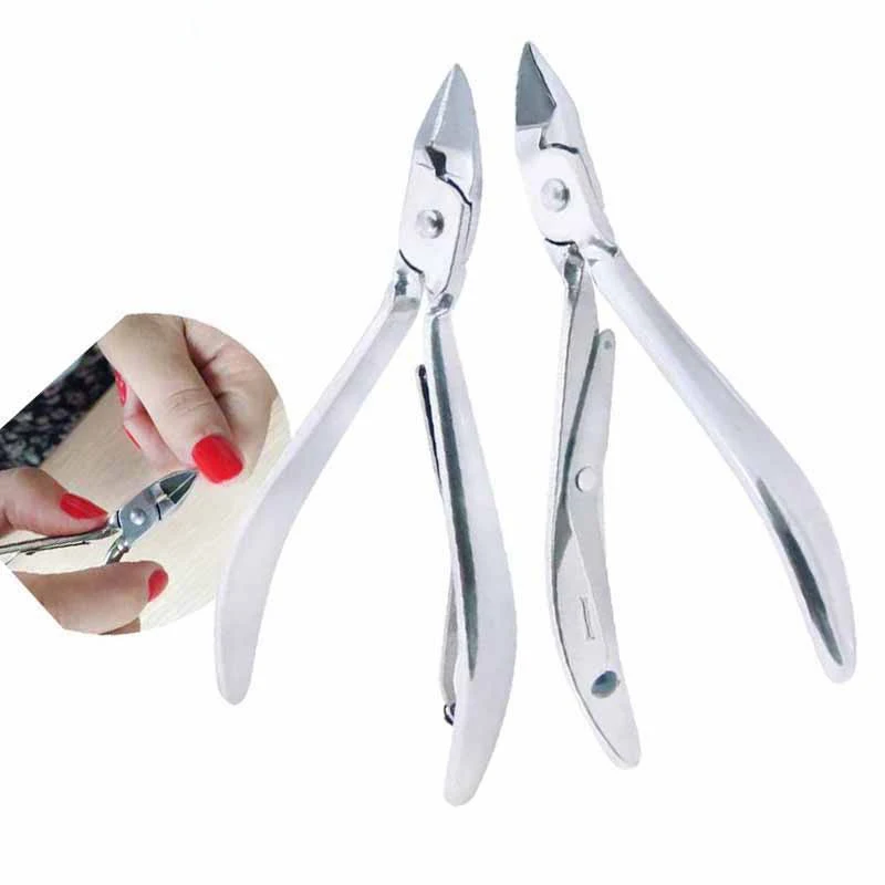 2024 Cuticle Nail Nipper Premium Quality Stainless Steel Trimmer for Manicure & Pedicure at Home