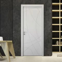 Wooden Panel Door Design