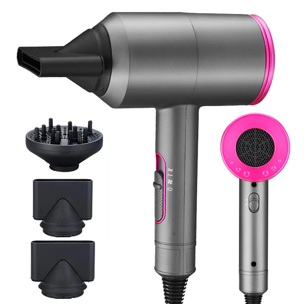 1800w Anion Technology Professional Hair Dryer Three Gear Constant ...