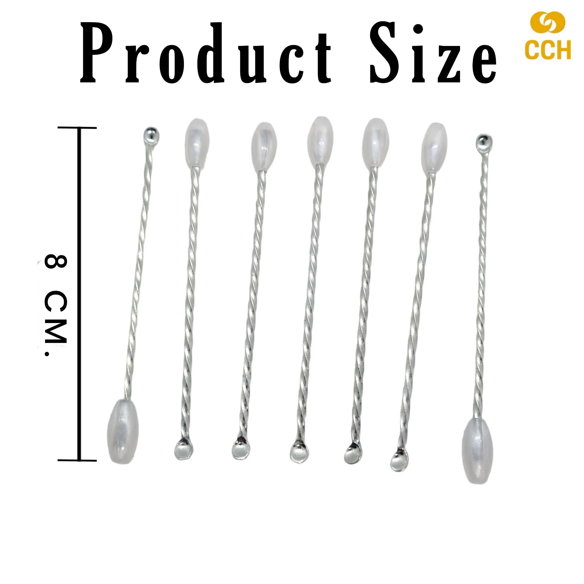 Premium Products 2023 The Pearl White Color Pattern 12 Pcs Earpick