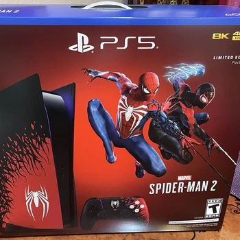 Sealed In Box Soiny Ps5 Playstetion 5 Console Spider-man 2 Limited ...